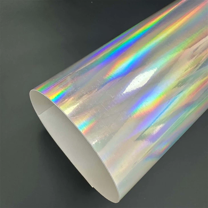Hologrāfisks hroma vinila apvalks